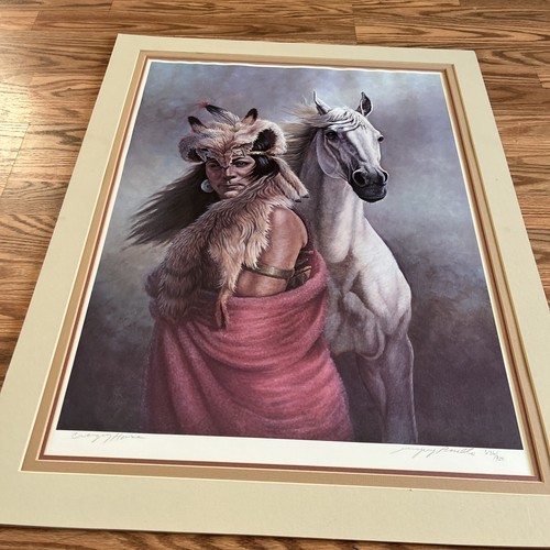 Crazy horse signed lithograph - crazy,