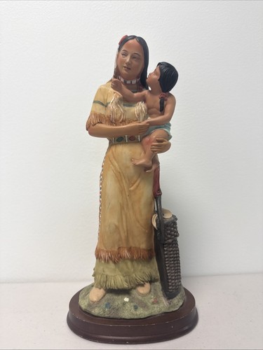 Native american woman holding - native,